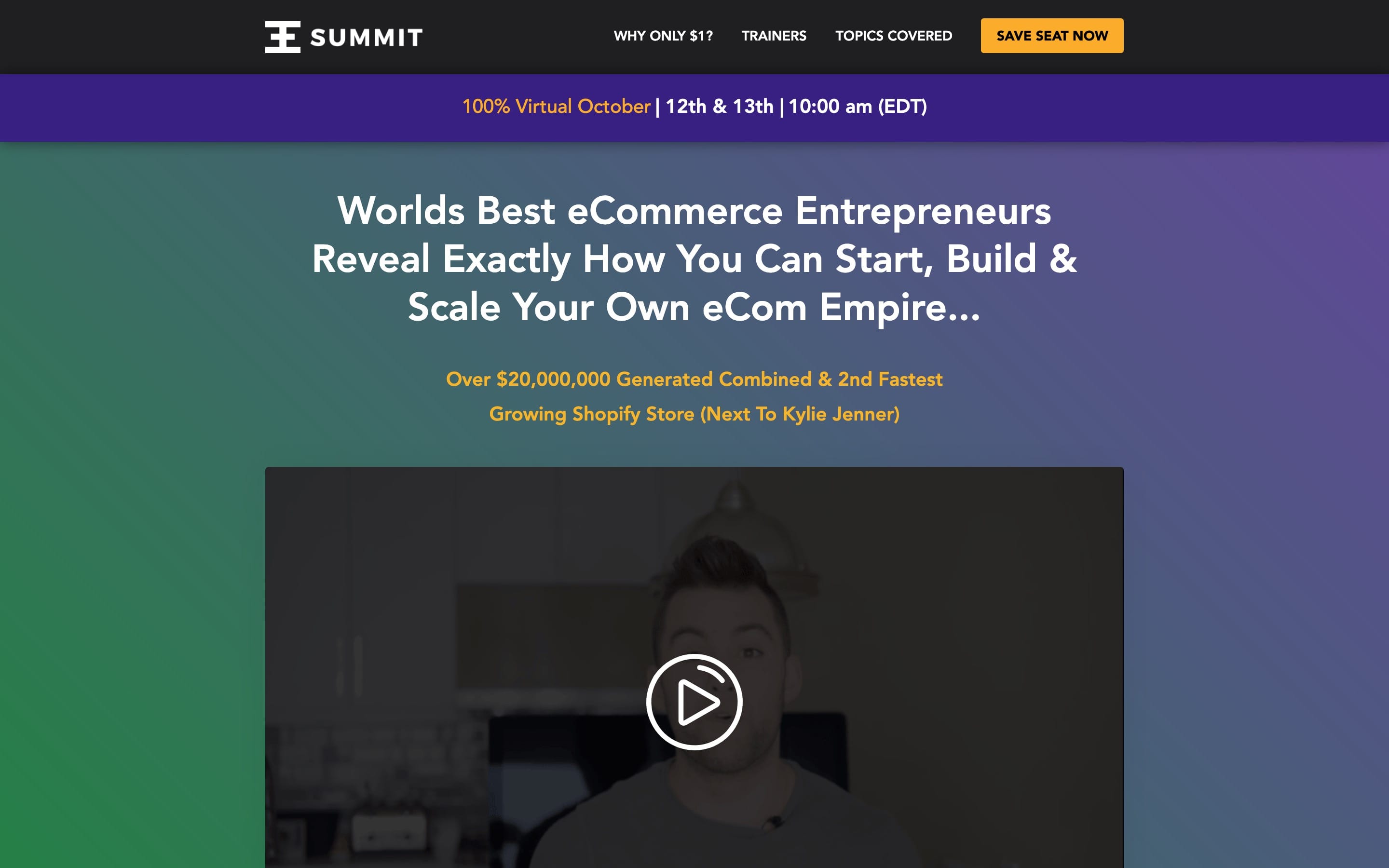 Case «Ecomsummit»